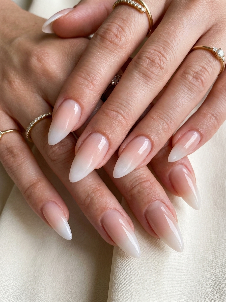 Ombre Stiletto Nails als Stiletto Nägel Inspiration 2026